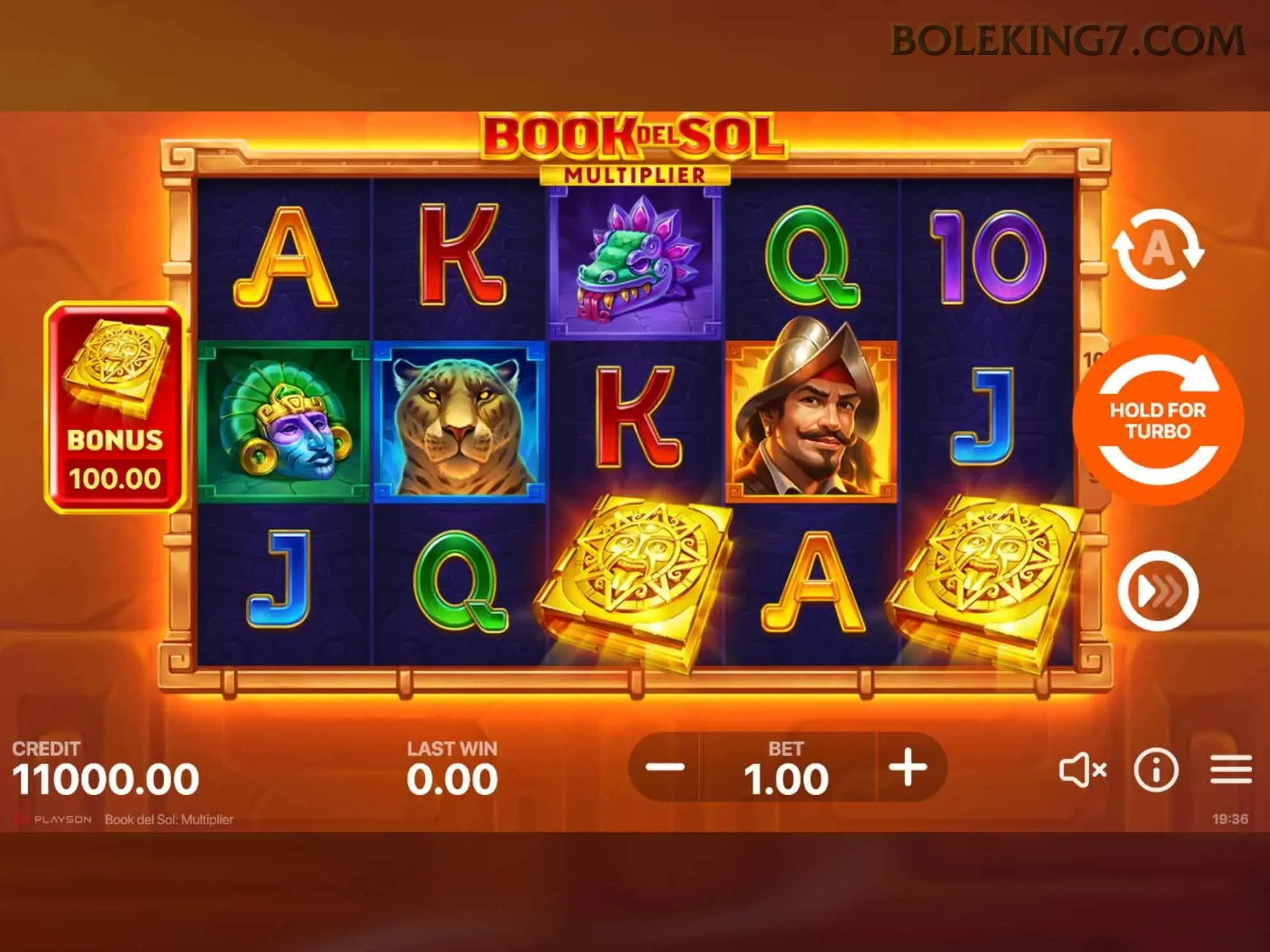 App boleking slots mobile